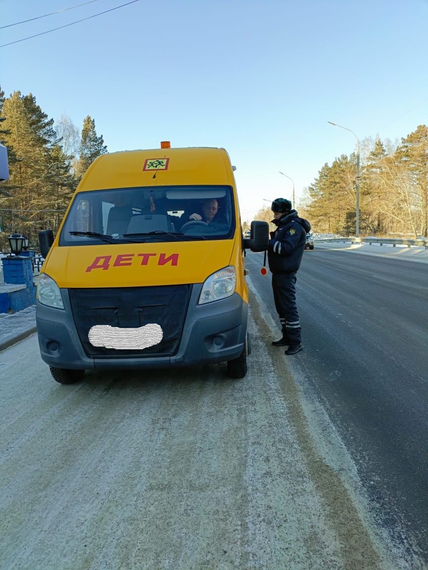 Рейд в г. Иркутске по перевозкам детей